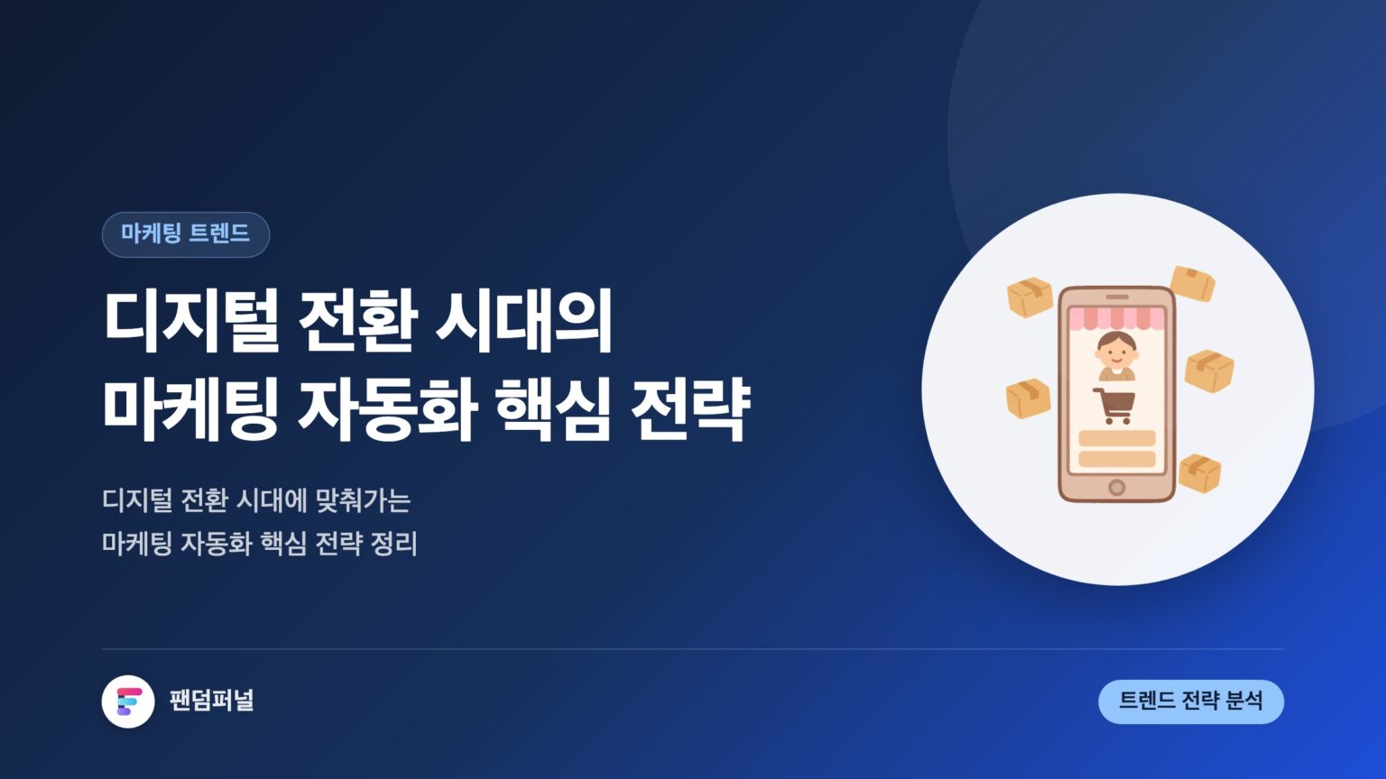 디지털 전환 속 마케팅 자동화 트렌드: 성공을 위한 핵심 전략 — 대표 이미지